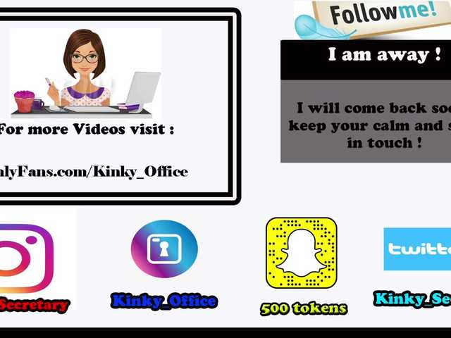 Broadcast screenshots KinkyOffice