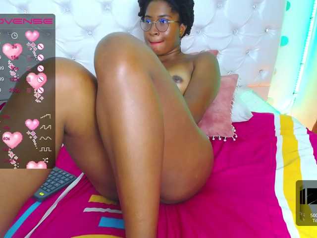 Photos naomidaviss45 #Lovense #Hairypussy #ebony .... Make me cum with your tips!! @total - Countdown: @sofar already raised, @remain remaining to start the show!