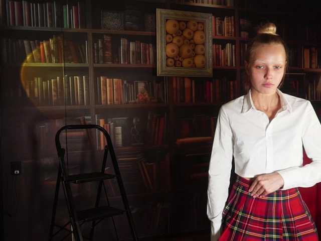 Princess from the junior course turns me on. Let's play with her? @lesbian @skinny @young @bigboobs @18