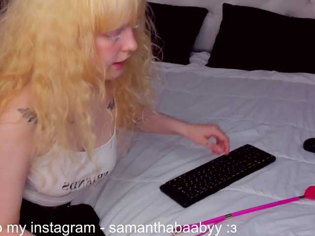 Broadcast screenshots SamanthaBaby